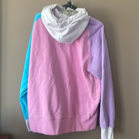 Teddy Fresh Colorblock Hoodie- Size Large- Pastel Colors - Picture 7 of 11